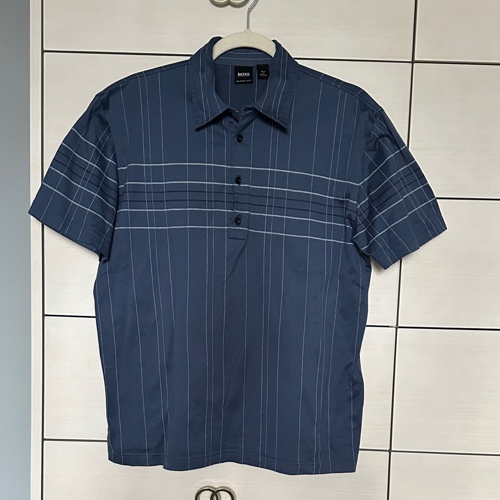 Hugo Boss Cotton “Siena” Men’s Polo Shirt | Size M